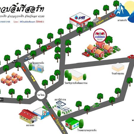 อวบอิ๋มรีสอร์ท #ที่พักภูกระดึง Ban Nong Tum Esterno foto